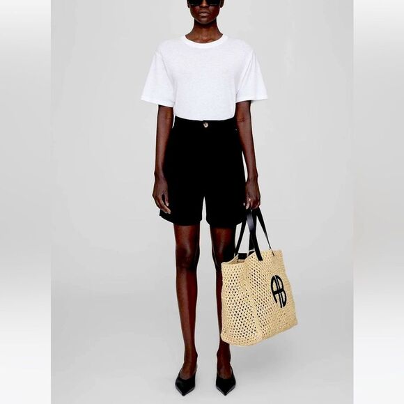 Anine Bing Carrie Black Short NWT - Picture 1 of 16